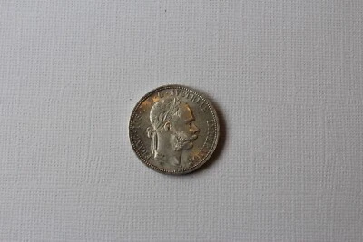 MONEDA DE PLATA AUSTRIA 1 Florín 1892 XF Foto 1 de 2