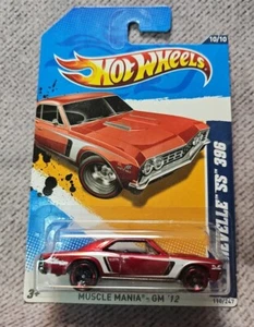 Hotwheels Muscle Mania GM '12 '67 Chevelle SS 396 10/10 #110/247 - Picture 1 of 6