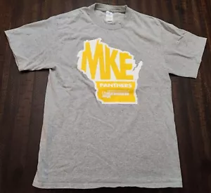 UW Milwaukee Panthers Tshirt Mens Medium Gray - Picture 1 of 10