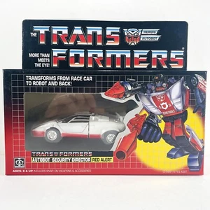 Transformers G1 Red Alert Autobot Security Director Action Figure Reissue Toys - Picture 1 of 7