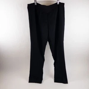 NEW H&M MAMA Maternity Trousers Dress Pants Full Panel Black Women's Size Small - Picture 1 of 10