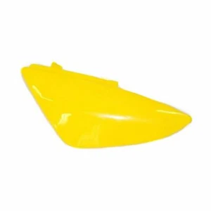 Yellow Plastic Rear LEFT Side NO Guard Fender CRF50Style PIT PRO Trail Dirt Bike - Picture 1 of 1