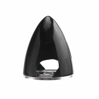 1pc Carbon Fiber Spinner 2.25"/ 57mm For EP RC Airplane  W/Aluminum Back Plate - Image 1 of 2