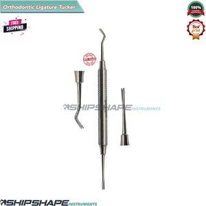 Dental Ligature Tucker Director Orthodontic Ligating Tucking Surgical Arch Wires - Foto 1 di 12