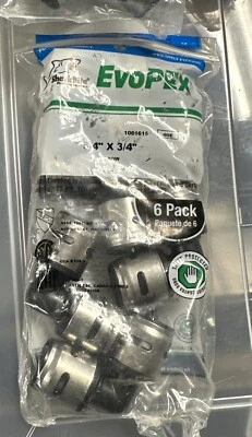 6 Pack SharkBite EvoPEX 3/4" x 3/4" Elbow 40E K256Z6 Push-To-Connect Pex - Image 1 of 3
