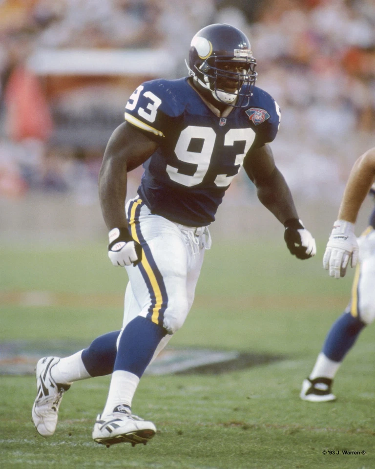 Foto 8x10 John Randle 1993 Minnesota Vikings Foto 1 de 1