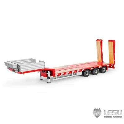 LESU 1/14 Hydraulic Lifting Tailboard Metal Trailer for RC Tractor Truck Lorry - Image 1 of 4