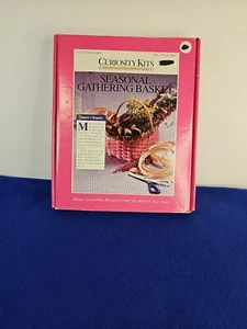 Vtg NOS 1994 Curiosity Kits Seasonal Gathering Weave, Stain, Decorate A Basket  - Picture 1 of 7