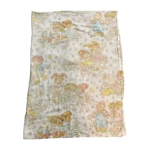 Toppa cavolo bambini vintage letto matrimoniale piatto biancheria da letto bambini 1983 - Foto 1 di 12