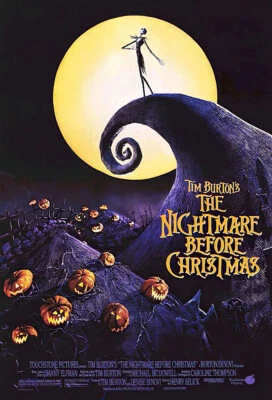 MOVIE POSTERS USA The Nightmare Before Christmas - Movie Poster (Regular Style) (Size: 27" X 39")