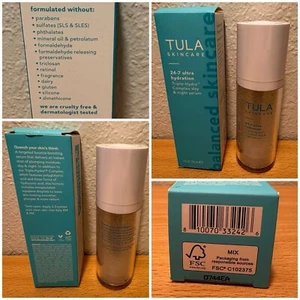 TULA Skincare 24-7 Ultra Hydration Triple-Hydra Complex Day & Night Serum - NEU! - Bild 1 von 9