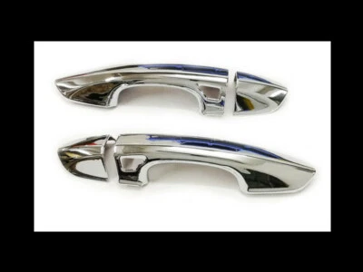 Cubierta de manija de puerta cromada apta para Ford Mustang GT Ecoboost modelo 2015-2020 de 2 puertas Foto 1 de 2