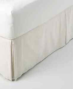Hotel Collection Opalescent King Bedskirt Oyster Contemporary Style 72" x 84"