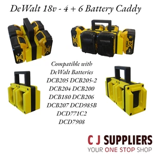 Carrito de transporte de baterías DeWalt 4x y 6x - Imagen 1 de 4