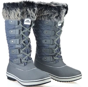 DAMEN GUMMISTIEFEL WASSERDICHT SCHNEESTIEFEL HALBHOCH WARM DAMEN WINTER REGEN GRÖSSE - Bild 1 von 6