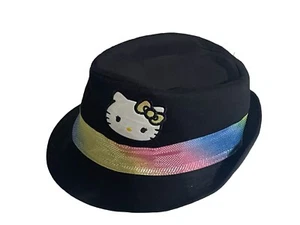 Sombrero Fedora Sanrio Hello Kitty 2012 niñas negro - Imagen 1 de 15
