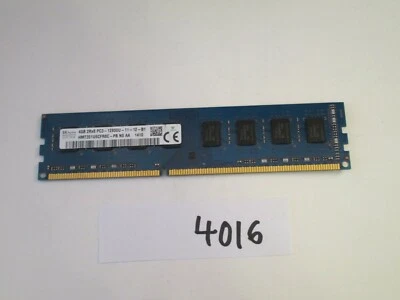 SK Hynix HMT351U6CFR8C-PB 4Gb PC3-12800 1600Mhz DDR3 Desktop Memory RAM (4016) - Image 1 of 2