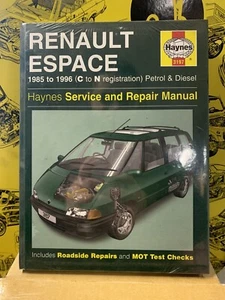 RENAULT ESPACE 1985-1996 HAYNES WORKSHOP MANUAL 3197 - Picture 1 of 1