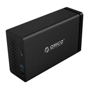 Boîtier de disque dur USB3.0 ORICO NS200U3 3,5 pouces 2 baies, NS200U3 - Photo 1/17