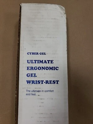 PC Wrist Rest CYBER GEL PC Keyboard Mouse Wrist Rest  18" X 3" Comfortable NEW - Image 1 of 2