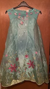 Disfraz DISNEY STORE FROZEN 2 ELSA FLORAL Talla 7/8 - Imagen 1 de 4