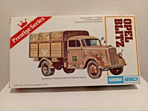 AURORA ESCI Prestige Series Opel Blitz Model Kit 1/72 # 6215 Sealed Kit - Picture 1 of 8