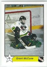 1997-98 Prince Albert Raiders (WHL) Grant McCune (goalie)
