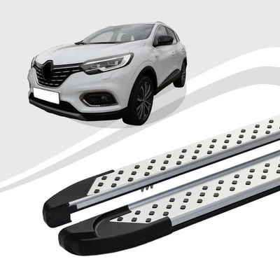 Pedane Adatte Per Renault Kadjar A Partire Dal 06/2015 ALMO Argento - Immagine 1 di 4
