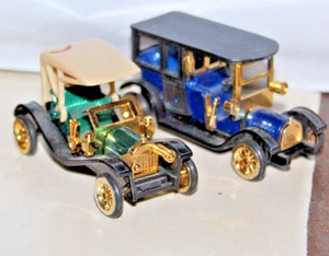 Diecast Miniature High Speed Antique Cars - Set of 2 - Picture 1 of 2