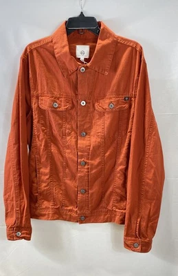 Adriano Goldschmied Men Orange Button Up Size L - Image 1 of 4
