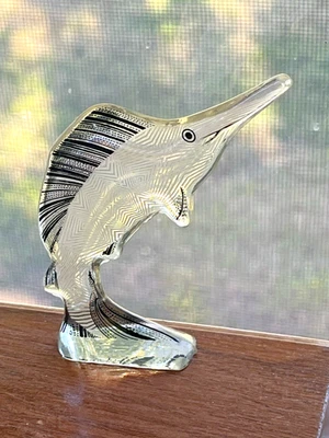 De colección. Escultura Abraham Palatnik Marlin/Vela/Pez Espada MCM Lucite Nuevo de Lote Antiguo Foto 1 de 4