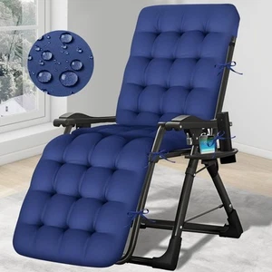 Outdoor Lounge Chair Cushions, Chaise Lounge Cushions for Outdoor Furniture, ... - Picture 1 of 7