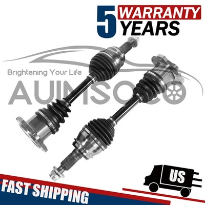 Eje delantero L/R CV para Chevrolet Silverado Suburban Sierra 1500 1988-2007 4x4/AWD Foto 1 de 4