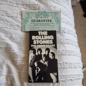 The Rolling Stones - The Great Years, Box Set, 3x Cassettes Decca Readers Digest - Picture 1 of 13