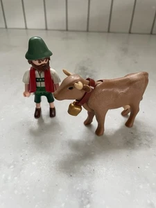 Playmobil Alpenfestumzug Kuhumzug Landbauer, ohne Kopfkleid - Bild 1 von 6