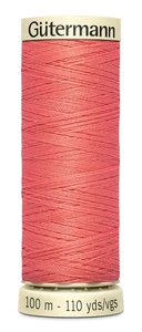 Gutermann 100P-375 Sew-All Thread 110yd-Light Coral (6Pk) - Picture 1 of 1