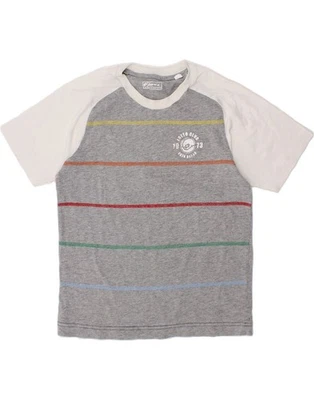 LOTTO Boys Graphic T-Shirt Top 9-10 Years  Grey Colourblock AE13 - Image 1 of 4