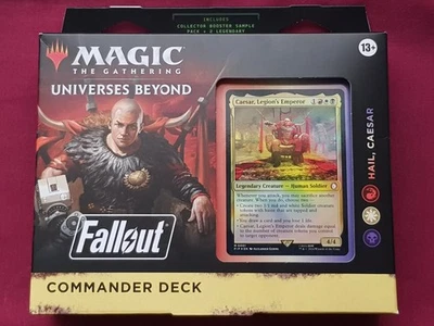 Magic The Gathering FALLOUT COMMANDER DECK HAIL CAESAR new sealed MTG - Image 1 of 4
