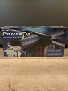 NEW~SHARPER IMAGE DESIGN SEALED~QUIET POWER MOTORIZED TIE RACK~VIEW 72 TIES - Picture 1 of 11