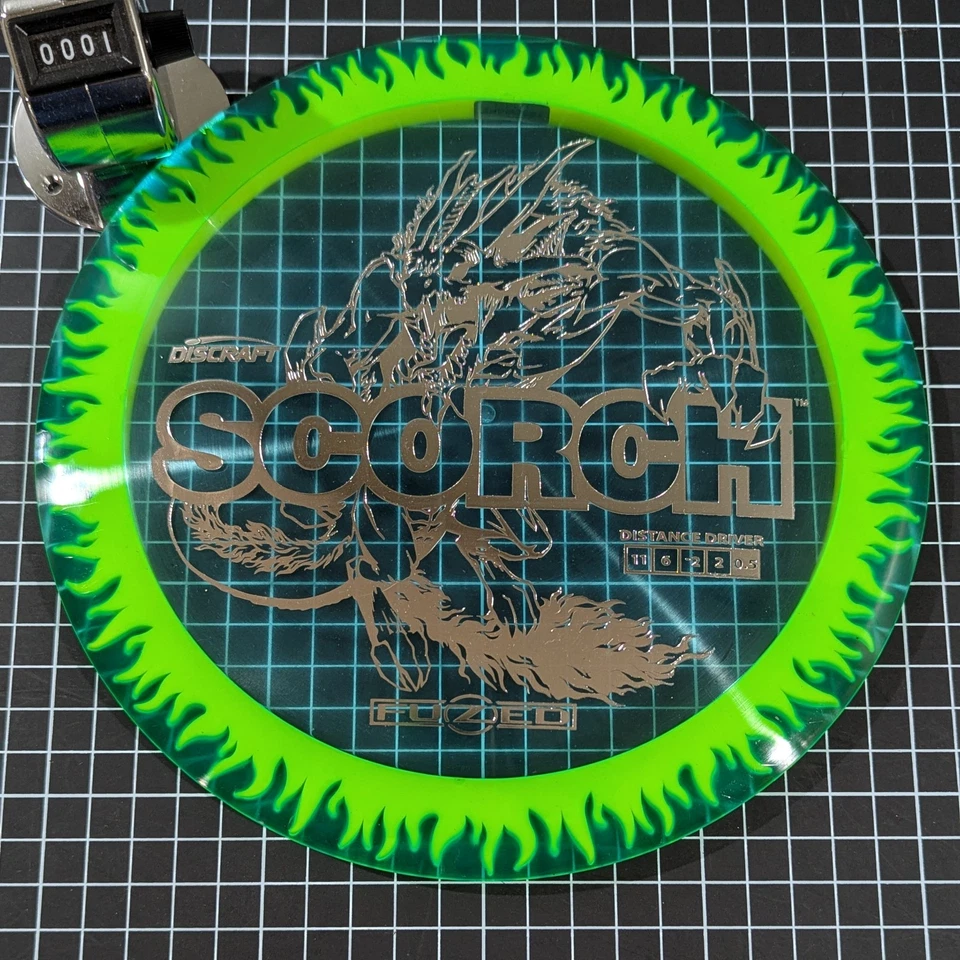 Discraft FuZeD Z Scorch with Flame Distance Driver (Pick Your Disc) Bomber Discs - Image 1 of 1