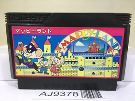 Mappy Land Nintendo Famicom NES Japan - AJ9378