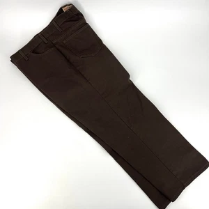 Vintage Big Mac Mens Brown Twill Workwear Pants Size 44 x 30 - Picture 1 of 7