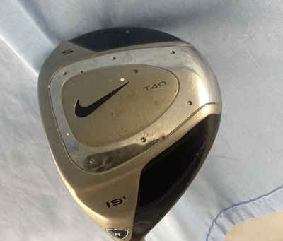 Nike Golf T40 LH Fairway 5 Wood 42 inch 19° Factory Nike R Flex Graphite Shaft - Image 1 of 4