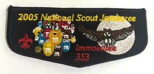 MERGED BOY SCOUT BSA IMMOKALEE OA 353 98 SOUTHWEST JAMBOREE 2005 FLAP MM`s - Picture 1 of 2