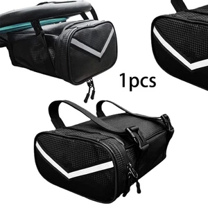 Motorcycle Seat Tail Bag Accessory Long Trips Multifunctional Rear Seat Bag - Picture 1 of 5
