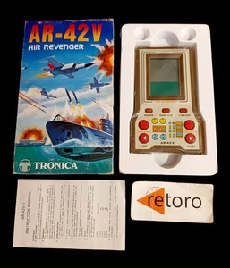 LCD GAME AR-42V AIR REVENGER Handheld Game & Watch Tronica Complete - Picture 1 of 9