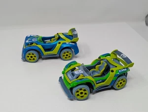 2x Lot: Modarri Ultimate Toy Cars, X1 Dirt & T1 Track, 2014, ThoughtFull Toys - Picture 1 of 15