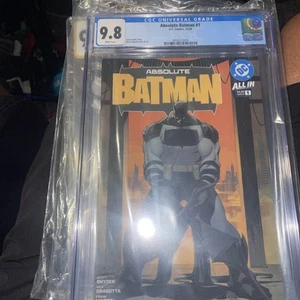 CGC 9.8 DC Comics Absolute Batman #1 Nick Dragotta cover - Picture 1 of 10
