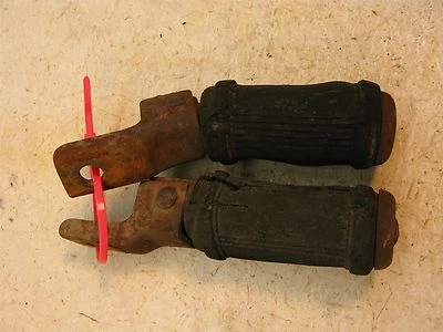 Laverda 250 estriberas calle años 60 reposapiés s387~ Foto 1 de 3