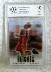 Lebron James RC 2003-2004 Upper Deck City Heights Hologram Rookie Card BccG10!3 - Picture 1 of 1